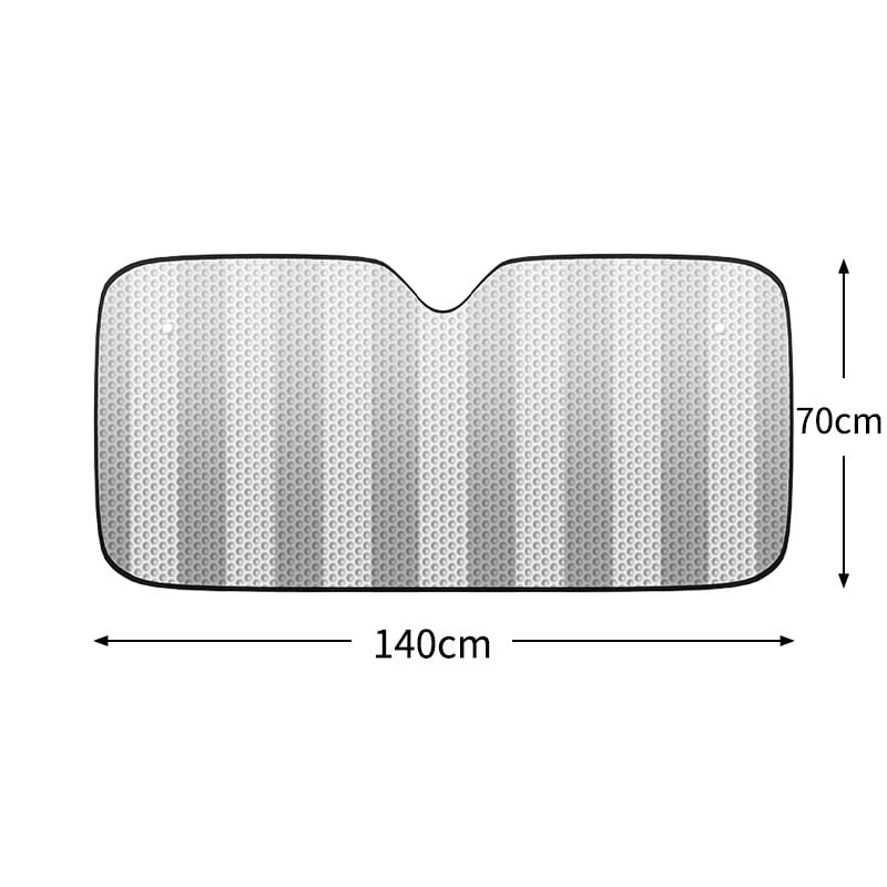 Pare-soleil voiture pour BMW M3 E30 E36 E46 E92 E93 protection thermique pliable taille L - 2