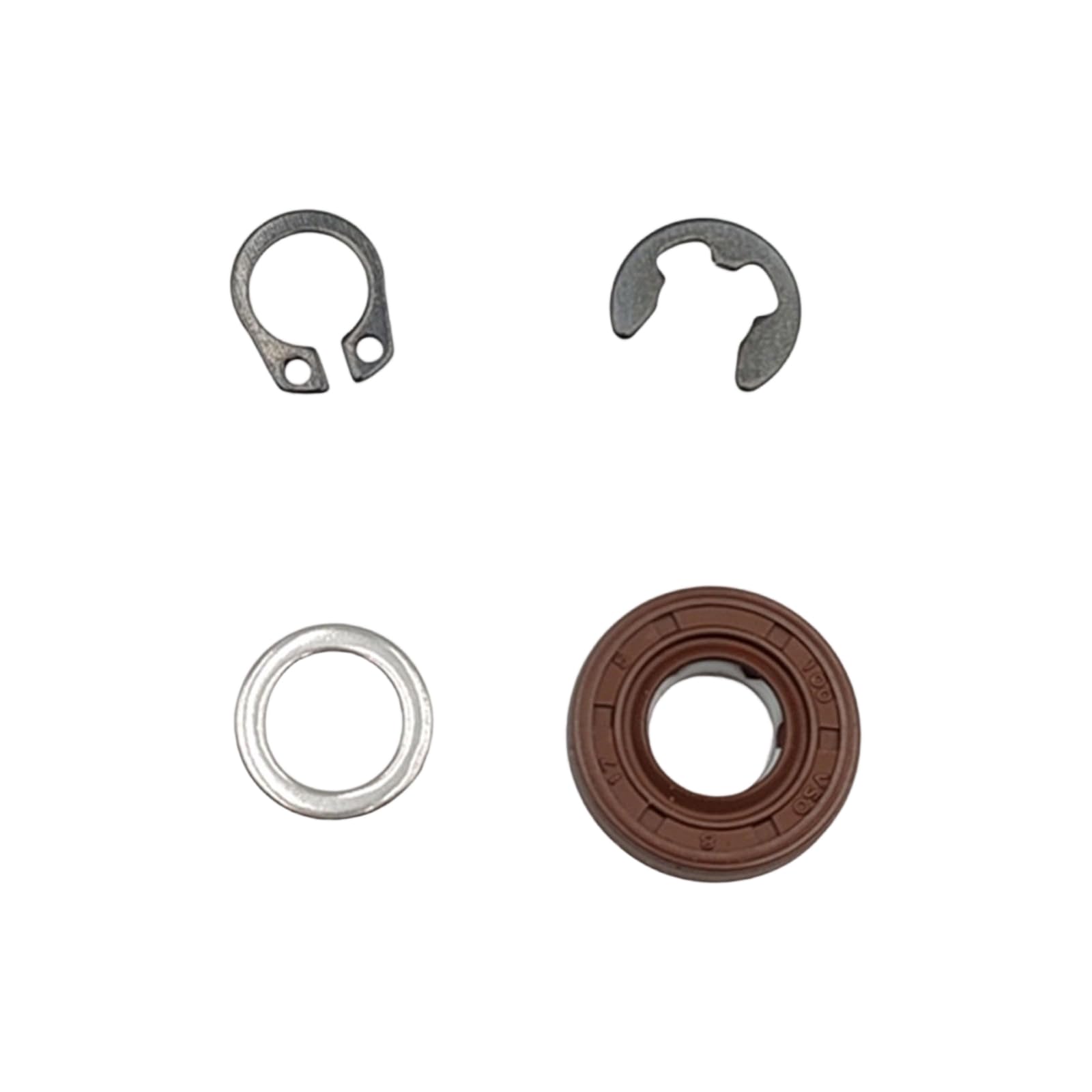 Xinsheinelry Duty Pan Seal Set Include Gasket Clip Kitchen Bread Maker Baker Machine Parts Providing Long Lasting Includes Seal Stainless Steel Flat Washer Clip and E