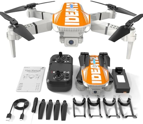 Drone avec caméra 1080P - TURBIX - Rouge vif - Mode sans tête Drone avec caméra 1080P - TURBIX - Rouge vif - Mode sans tête