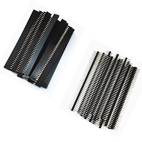 Conector Header 40 Pines Macho y Hembra 2.54mm Fila Simple miniatura 1