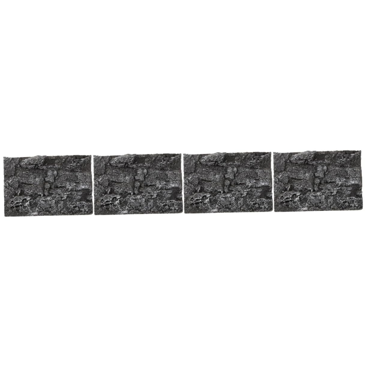 4piezas De para Reptiles Decoración De Terrario Diseño De De Terrario Natural para y Tortugas Panel Decorativo De PU Alta Simulación