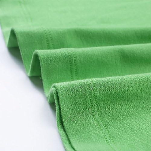 A-Wintage Women's Green Dress Costume V-Neck Tunic Top Short Sleeve Mini T-Shirt Dress Casual Shirt Halloween Cosplay - Image 5
