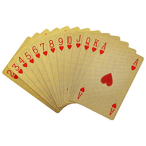 Naipes dorados clásicos Top Trumps Póker miniatura 4