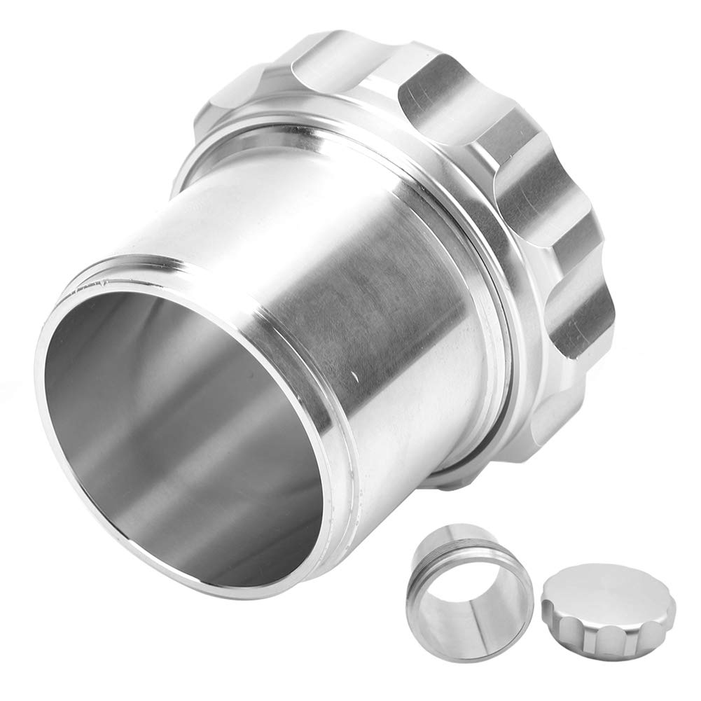 Bouchon Réservoir Carburant Aluminium Soudable 1.5in - Couvercle Argent Modifié Voiture