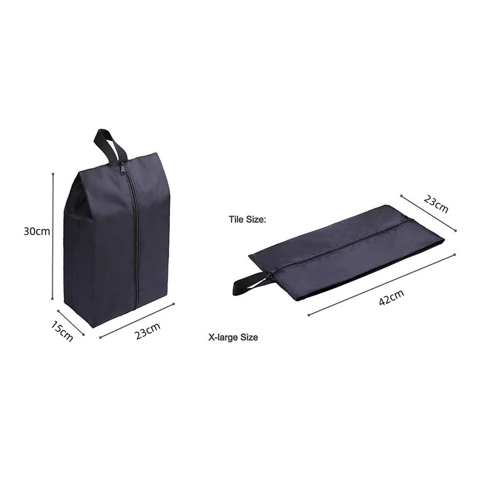 Bolsa para Zapatos Paquete de 2 o 4 Bolsas Almacenamiento Zapatos Impermeables Nailon portátiles