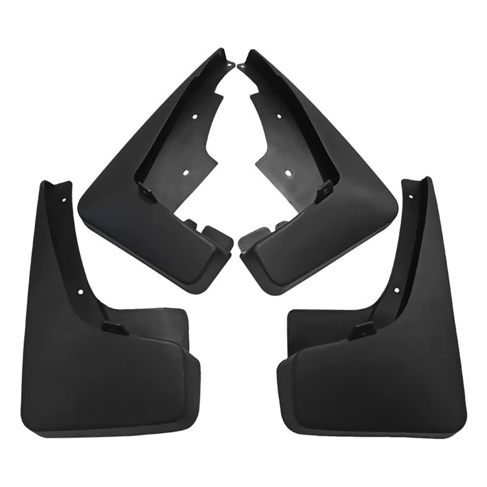 Set Auto Paraspruzzi per J-eep Patriot 2012-2021, Parafanghi Anteriore Posteriore Parafango Gomma Mud Flap Guardie Splash Auto Accessorio Protettivo Con Viti Di Montaggio 4 Pezzi Kit