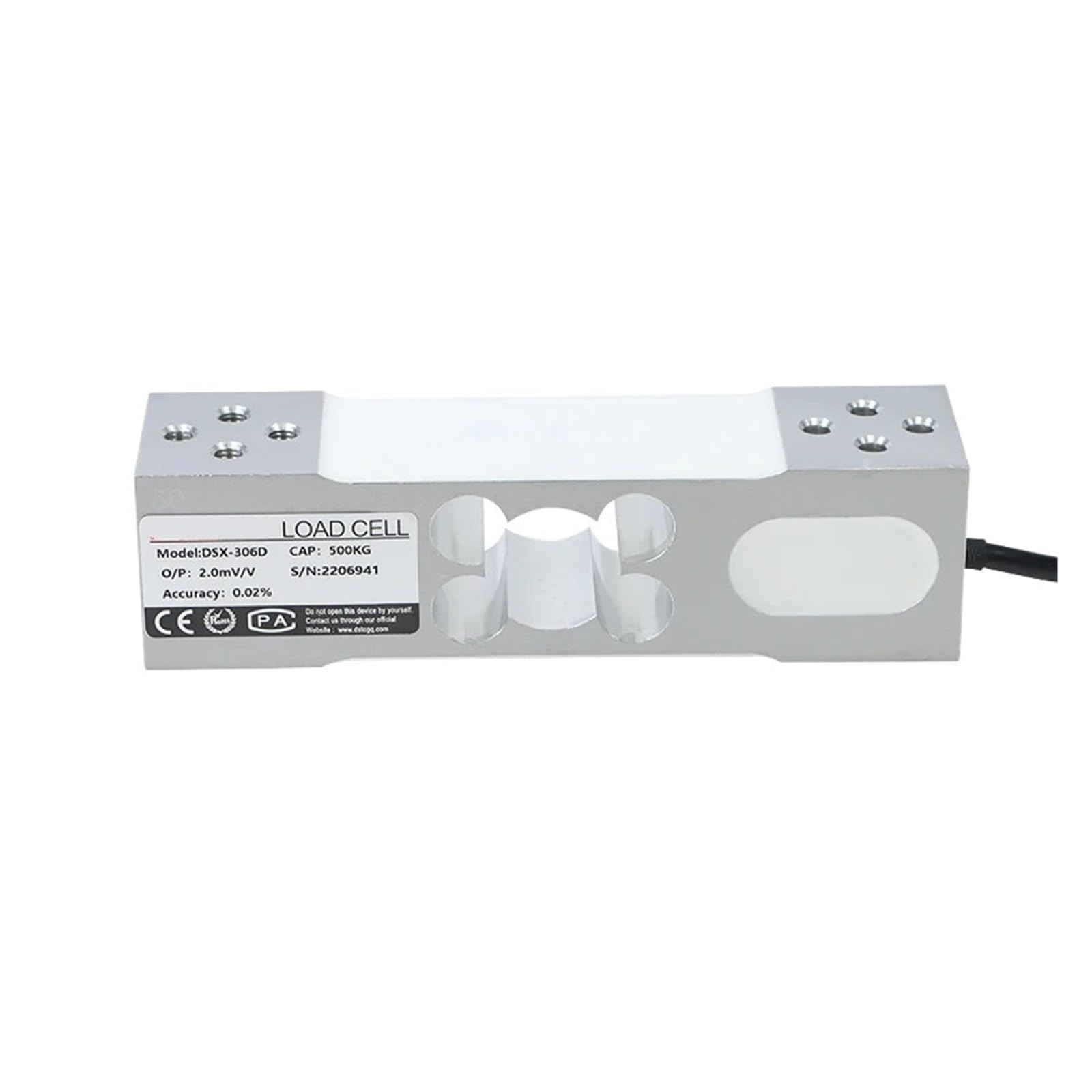 CLEUFWKO DYX-306 1kg 3kg 6kg 10kg 20kg 60kg 100kg 200kg 600kg Weight Sensor With Indicator(6KG)