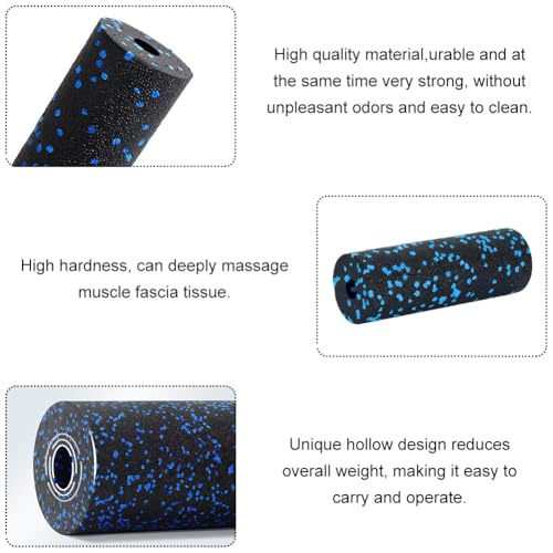 Foam Roller, Mini Rouleau de Massage, Rouleau de Fascia, Rouleau en Mousse de Massage, Rouleau de Massage pour Fascias, Rouleau Massage, Rouleau D’automassage, Pour Relaxation Fascias – Image 4