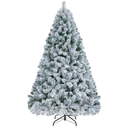Yaheetech Albero di Natale Innevato Artificiale 152,5 cm...