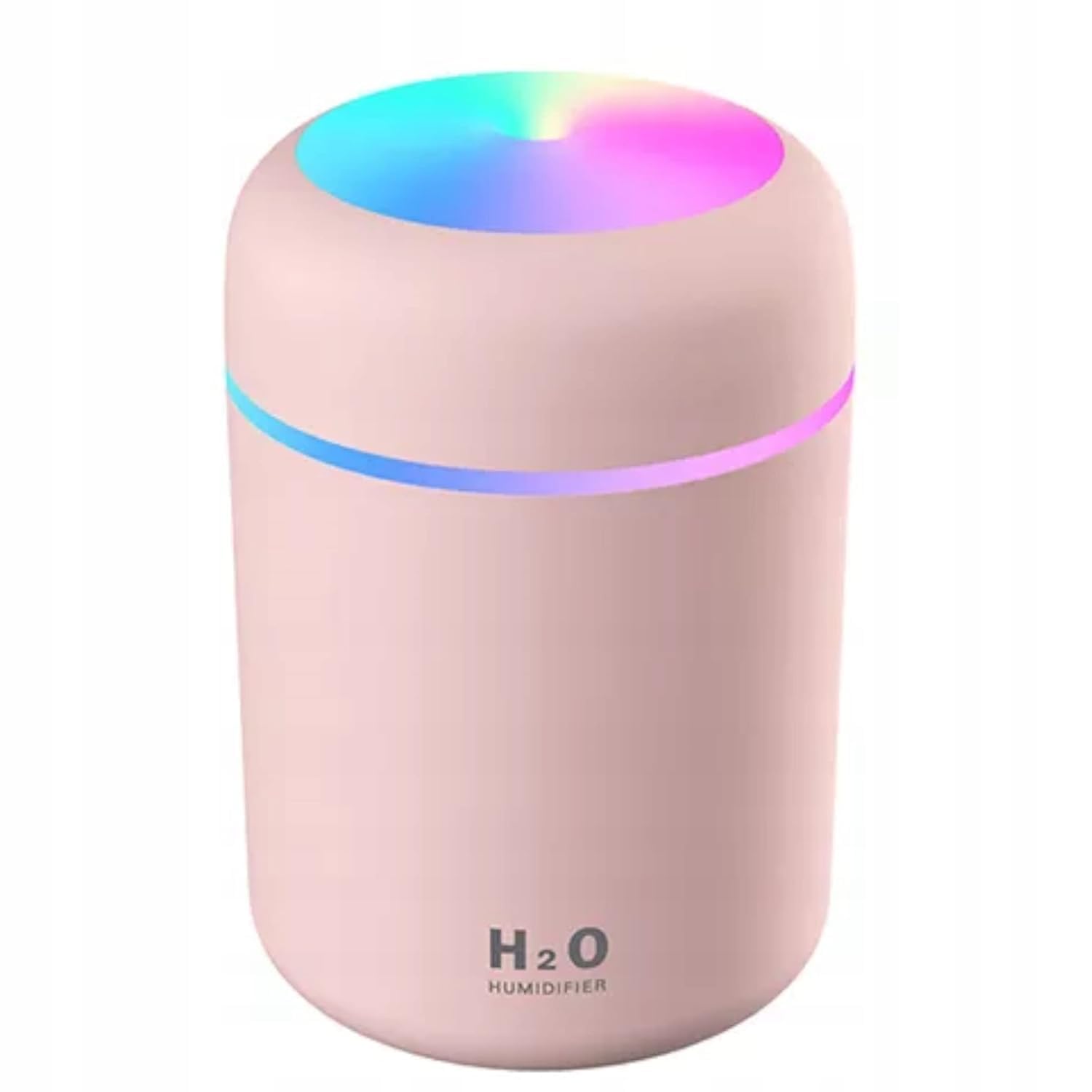 Shree Akhand Humidifiers With Colorful Light For Room, Bedroom, Office, Car, 300 Ml (Pink)-image-48