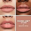 BUXOM Power Line Plumping Lip Liner, Long Lasting and Retractable Lip Liner, Moisturizing with Peptides and Vitamin E for Plump, Cruelty Free