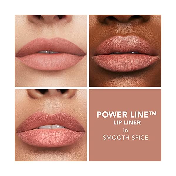 BUXOM Power Line Plumping Lip Liner, Long Lasting and Retractable Lip Liner, Moisturizing with Peptides and Vitamin E for Plump, Cruelty Free