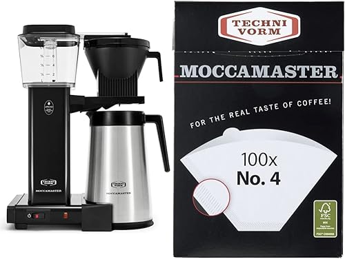 Miniatura 5 de Moccamaster KBGT Cafetera de color plateado pulido con jarra térmica rinde 10 tazas