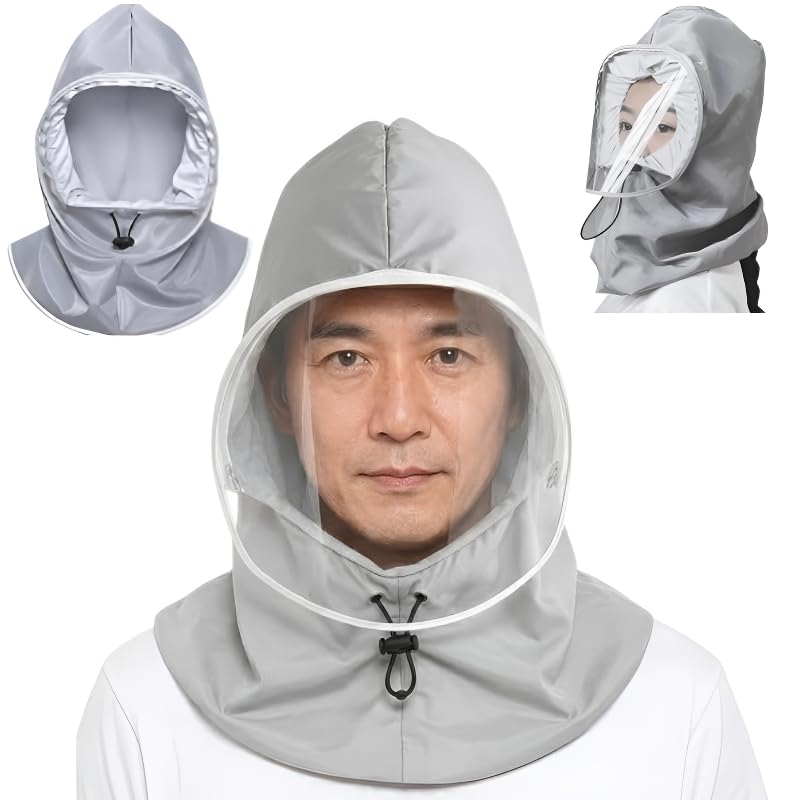 Amazon.co.jp: [AOKOWN] 火山灰ガード頭巾 一体型【1/10枚セット】防災