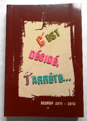 Agenda LECAS Des Mots hebdomadaire petit format 12x17 pour rentrée scolaire