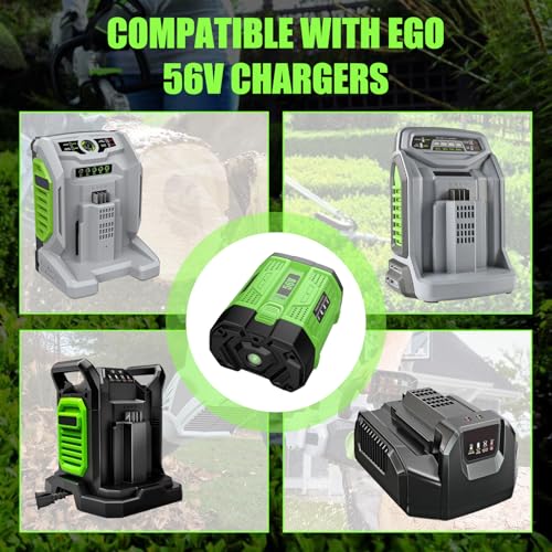 Image of 1Pack 7500mAh 56Volt Lithium ion Battery Replacement for EGO 56V Battery 7.5Ah Compatible with EGO Battery 56V Cordless Tools (Green)