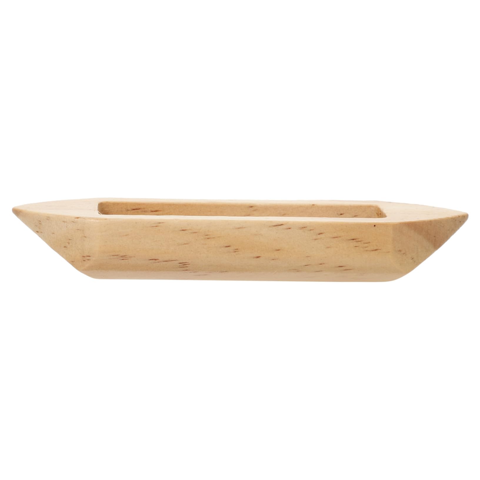 PRETYZOOM Unfinished Wooden Boat Model Decor Rustic Nautical Figurine Wooden Craft for Home Office and House Details and Realistic Design Present