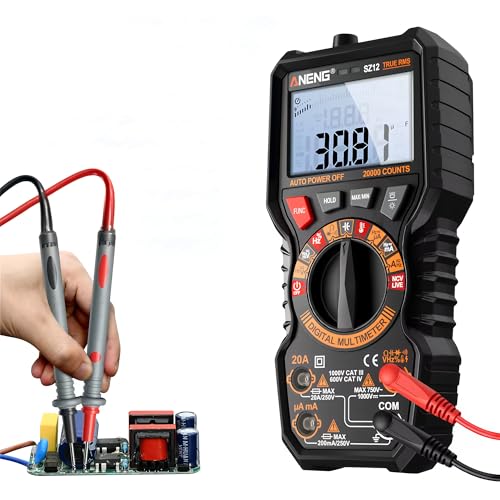 Multimètre numérique SZ12 20000 comptes pour tester la tension AC/DC et la résistance