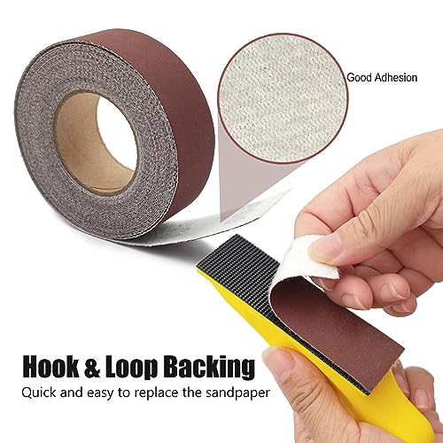 Papier abrasif auto-agrippant multi-grains pour ponçage de précision