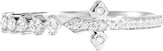 Cross Rings for Women, 925 Sterling Silver Rings, Purity Ring, Dainty Sideways Cross Ring, Christian Jewelry, Gifts for Women