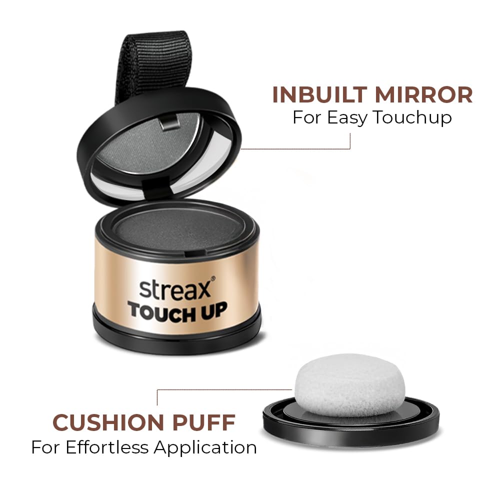 Streax Root Touch Up - Cover Grey Roots Instantly -3 Streax Root Touch Up - Cover Grey Roots Instantly -3
