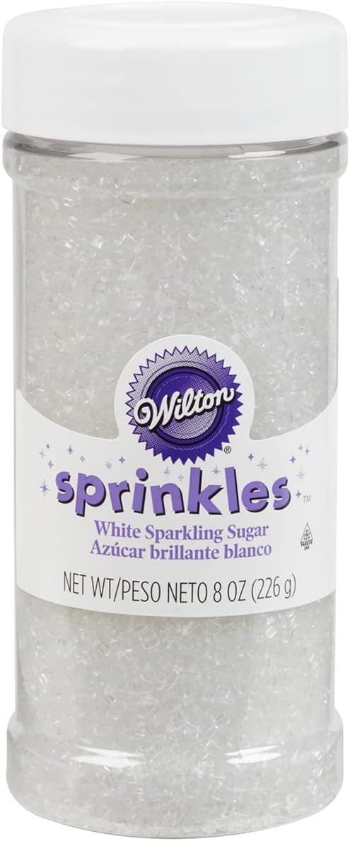 Sugar Sprinkles 8oz-White