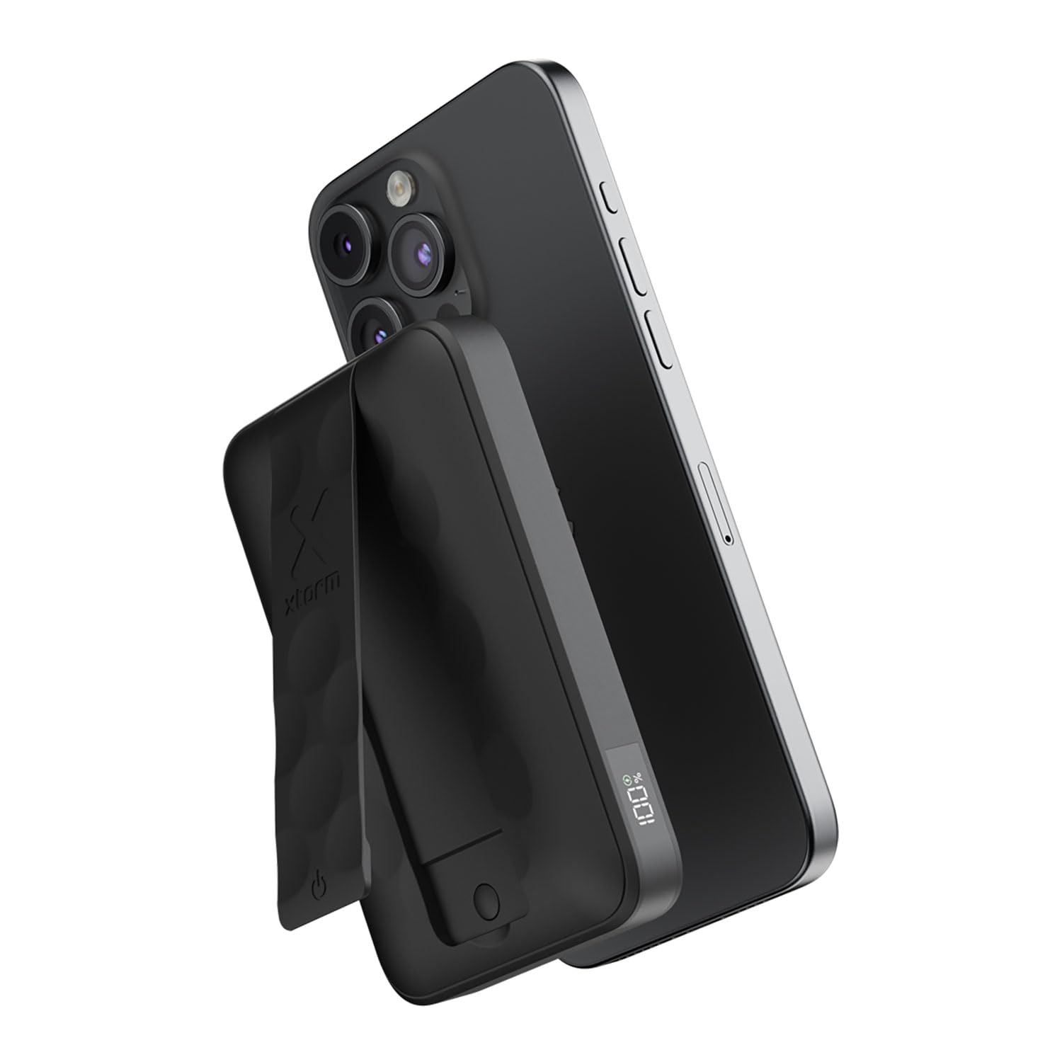 Xtorm Fuel series5 power bank 10.000mAh 15W magnetico, finitura Premium | Adatto per iPhone e dispositivi compatibili, leggero, sottile, ricarica rapida, display digitale con % carica