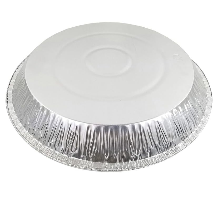ProPac & Seal Moldes desechables de papel de aluminio de 12 pulgadas, extra profundos, paquete de (25)