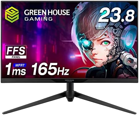 Amazon.co.jp: グリーンハウス ゲーミングモニター 23.8インチ 165Hz 