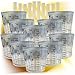Produktbild haitecs 10 x Lackmischbecher 750 ml + 10 Rührhölzer im Set