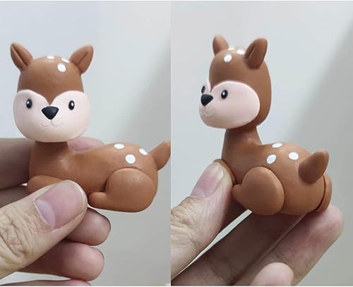 Miniatura 4 de Decoración para pastel de bosque, mapache, ciervo, piña, hongo, para baby shower, cumpleaños