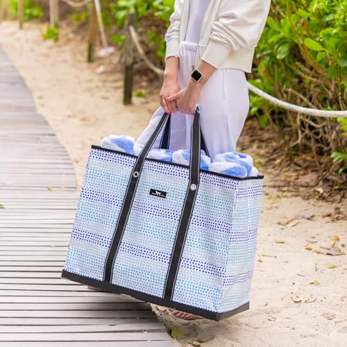 Image of SCOUT 4 Boys Zip Tote - Durable Lightweight Bag for Beach, Pool, Family Travel, Storage - Water-Resistant, Zips Shut
