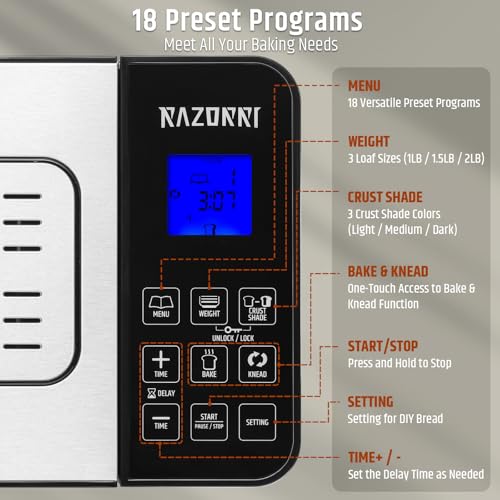 Razorri Razorri Bread Maker Machine BM02 の商品画像 2