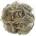 PRETTYSHOP Scrunchie Scrunchy Bun Up Do Hair piece Hair Ribbon Ponytail Extensions Wavy Curly or Messy light bonde 25H101