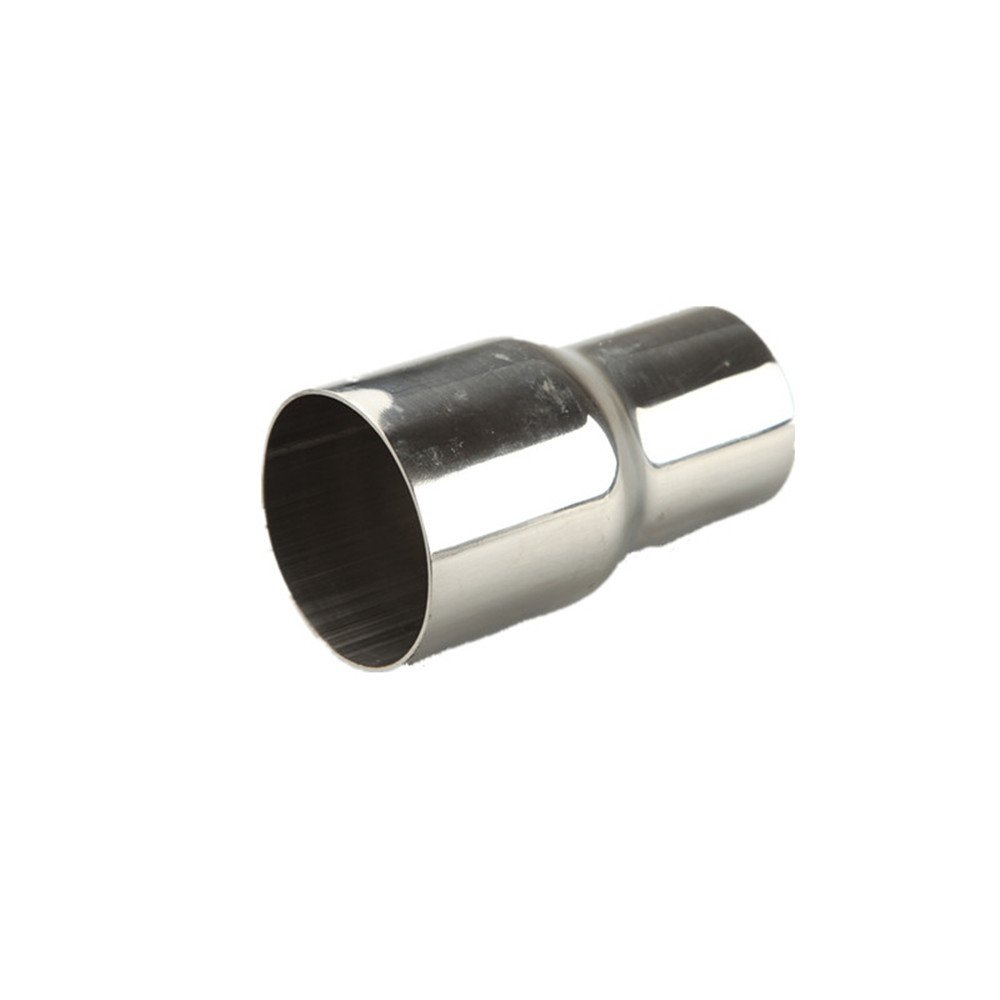 304 Stainless Steel Exhaust Connector 2.25 OD To 2.25 OD Exhaust Pipe Adapter Connector - 304 Stainless Steel, 5 Long, Polished, Weld-On, TRI-HYBERS Weld-on Exhaust Tip 304 Stainless Steel Exhaust Connector 2.25 OD To 2.25 OD Exhaust Pipe Adapter Connector - 304 Stainless Steel, 5 Long, Polished, Weld-On, TRI-HYBERS Weld-on Exhaust Tip