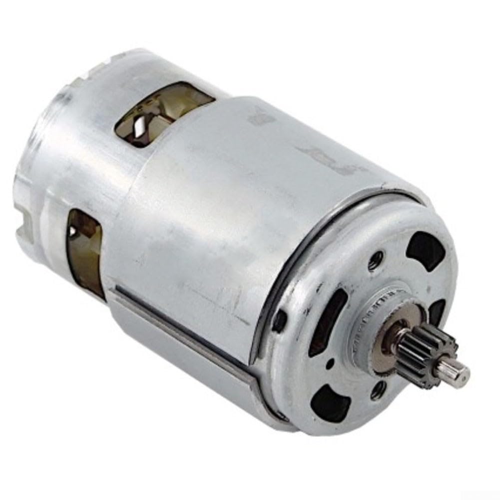 DC Motor 629937-8 für DDF453 DHP453 DF457D, 18V Metall Ersatzteil für HP475D BHP453 Bohrer, Silber-Finish