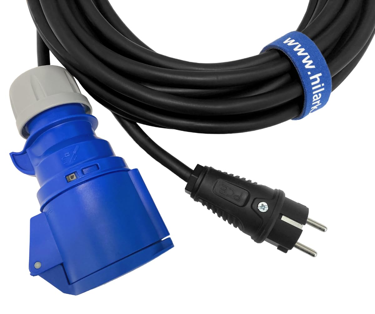 Hilark Cable Tech Adapter kamper H05RR-F 3x2,5 CAMPING 15m CEE