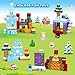 Titoclar Magnetic Blocks Building Tiles for Kids - STEM Educational Sensory Toys for Boys & Girls Ages 3-10, Christmas