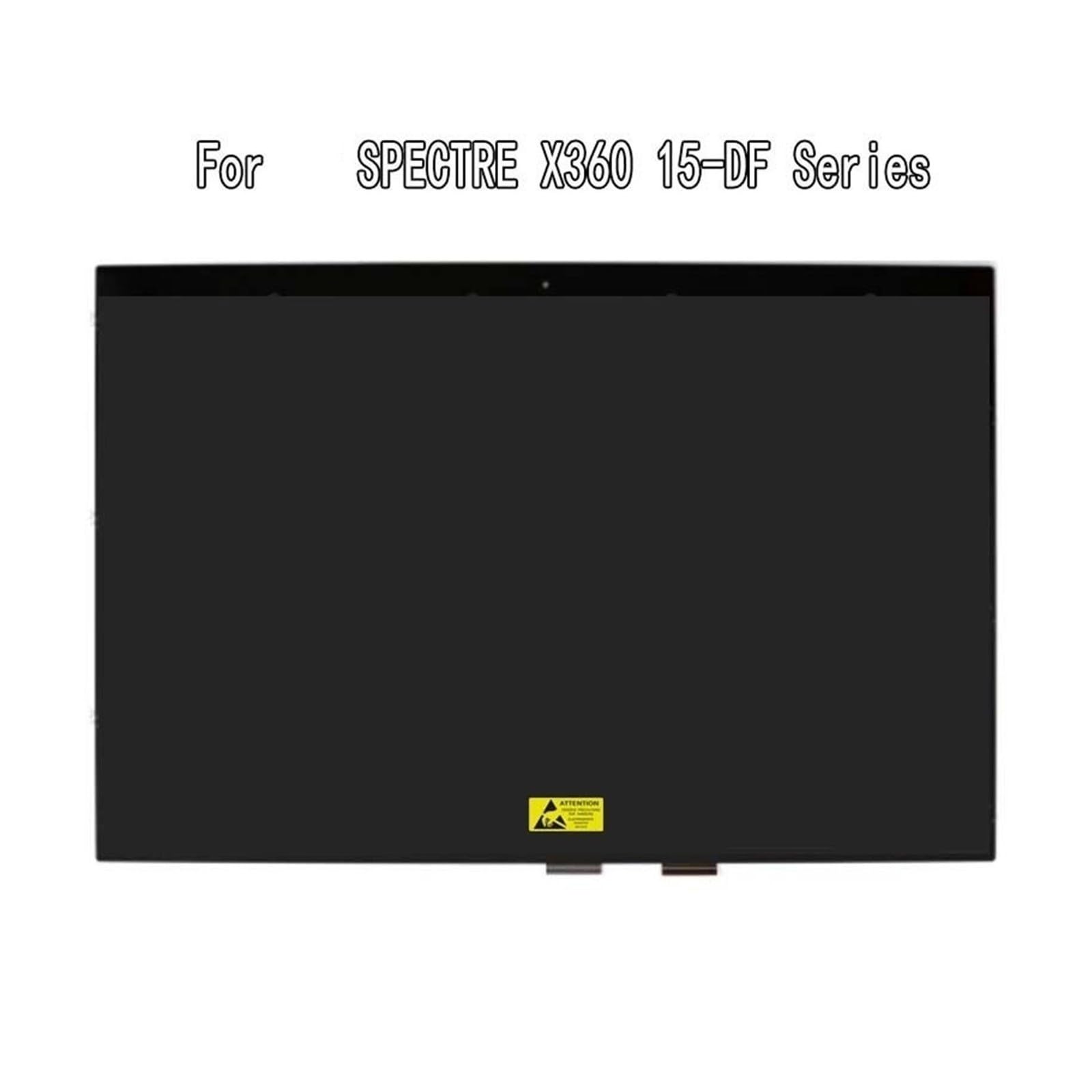 15.6 '', Compatible for HP, Spectre X360 15-DF DF UHD 4K OLED série Tour LCD écran Tactile numériseur assemblée de Remplacement L37646-001(OLED)