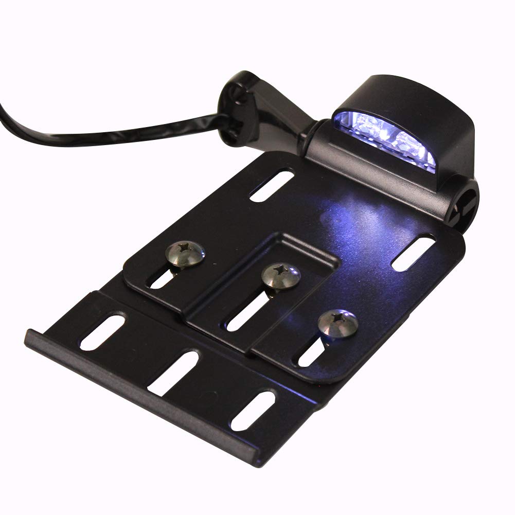 ramki na tablice rejestracyjne Pasuje do motocykla Harley Dyna Sportster 883 1200 XL 07-16 Teleskopowy składany uchwyt na tablicę rejestracyjną LED z bocznym mocowaniem