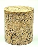 KhanImports Decorative Coral Stone Box, Traditional Coral Gift for 35th Wedding Anniversary