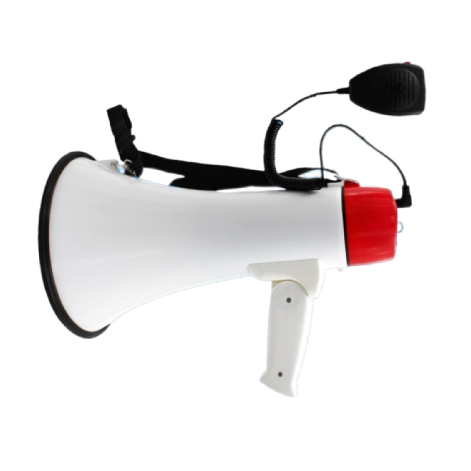 predolo Altavoz Megáfono Portátil con Alarma Y Volumen Ajustable para Aficionados a Las Animadoras