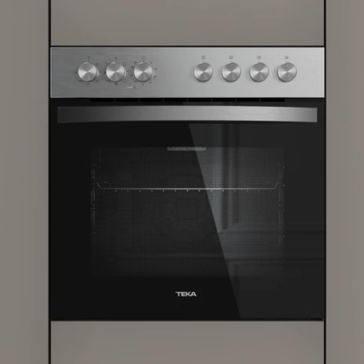 TEKA Horno Multifunción, Acero Inoxidable, Hydroclean, 6 Funciones, 70 l