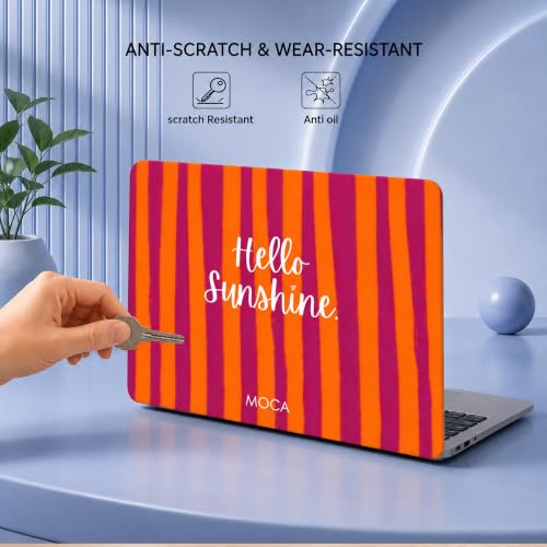 Image of MOCA Case Compatible with MacBook Air 13 inch M5 M4 M3 M2 2026-2022 Hardshell Cover for MacBook Air 13.6, A3449 A3240 A3113 A268