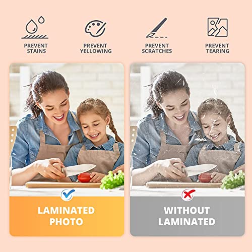 Image of True-Ally Ultra Clear Self-Adhesive Cold Lamination Roll, Scratch and Water Resistant, Decals, Stickers, Stencils, Easy Peel and Stick (Clear Laminate Sticker Vinyl, Glossy) (12 inch x 30FT)