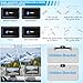 7-Inch Wireless Backup Camera for Truck - 2 Channel, DIY Grid Lines, HD 1080P, Night Vision, IP69K Waterproof, Backup Camera for Truck, Pickup, Trailer, Cars - Parking Safety & Towing Assistance