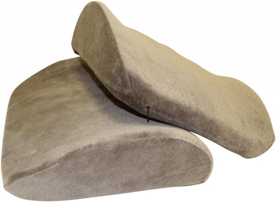 Office Memory Foam Lumbar Support Light Brown