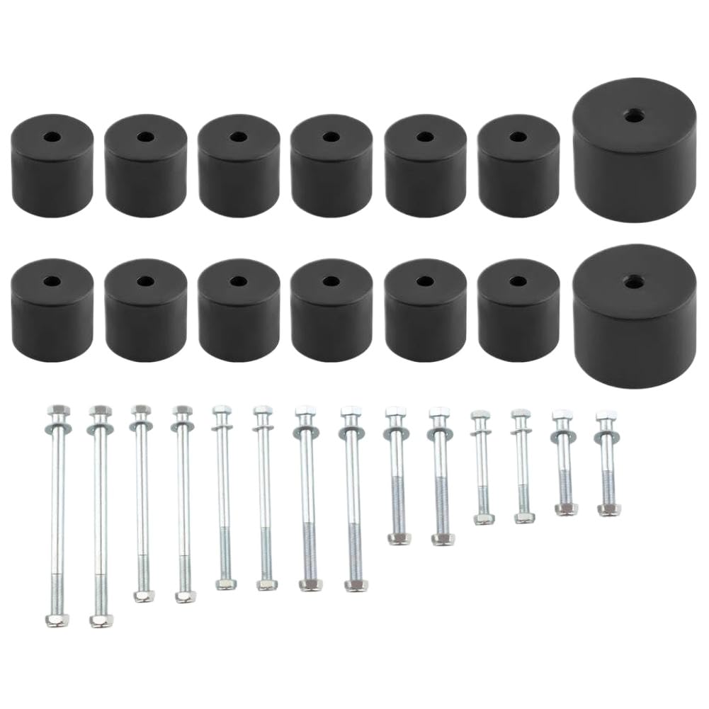 Kit bulloni Blocco Sollevamento carrozzeria da 50 mm e 2 Pollici Compatibile con Navara D22 Dual