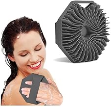 PHLYPONN®Advanced Antimicrobial Silicone Shower Brush for Gentle Exfoliation and Renewed Skin - Eco-Conscious, Durable, and Versatile Cleansing Companion