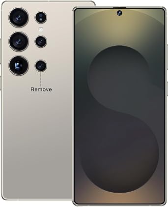 X25 Ultra Unlocked Cell Phones, 8+256GB Smartphone, Android 13.0, 5G Unlocked Phone, Long Battery Life 6800mAh, 6.9 HD Screen, Face ID/Dual SIM/GPS/US Version (Steel Grey)